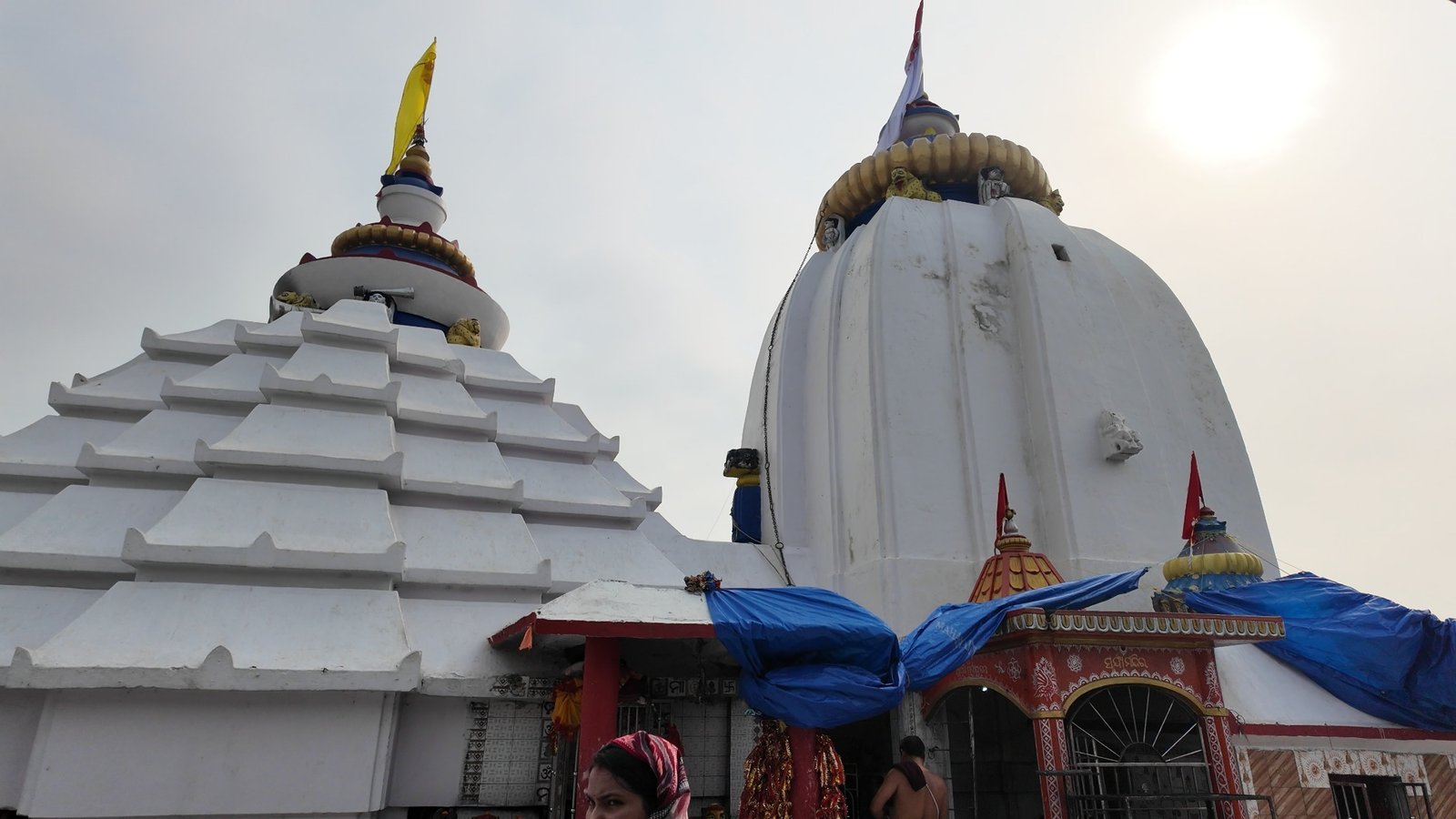Baba Dhabaleswar Temple on the Mahanadi island
